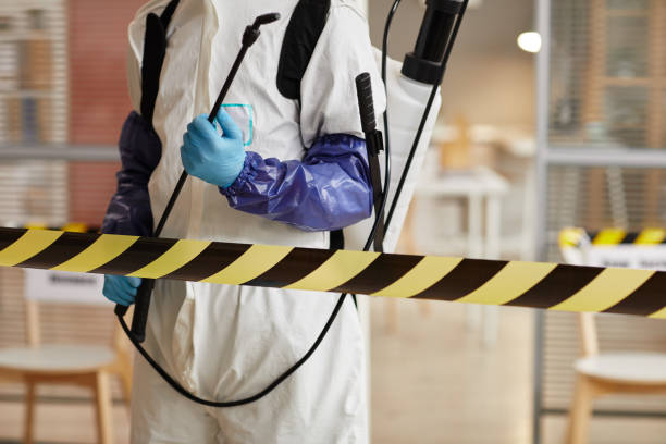Professional Sewage Cleanup technician working in Oaklyn, NJ